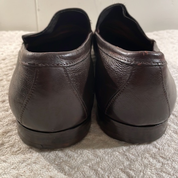 PRADA Chocolate Brown Sleek Loafers with Character - Picture 4 of 12